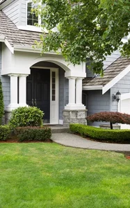 Exterior front door of home in Stonebridge Ranch Community
