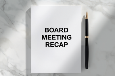 Stonebridge Ranch GM Update Board Meeting Recap 4.23.26