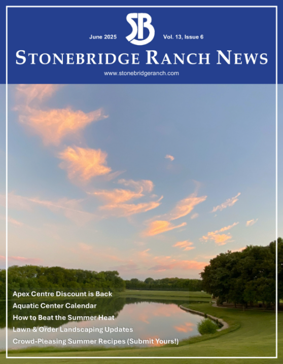 Stonebridge Ranch News Magazine Cover - June 2025