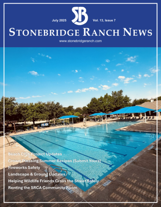Stonebridge Ranch News Magazine Cover - July 2025