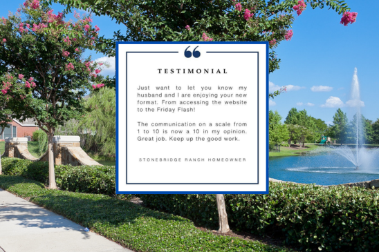 resident testimonial on improved communications