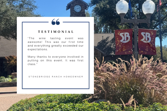 Resident Testimonial on Wine Tasting Event October 2025