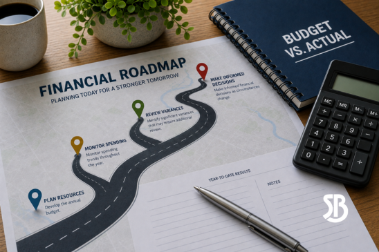 budget vs actual - finance flash - srca - 8.6.26